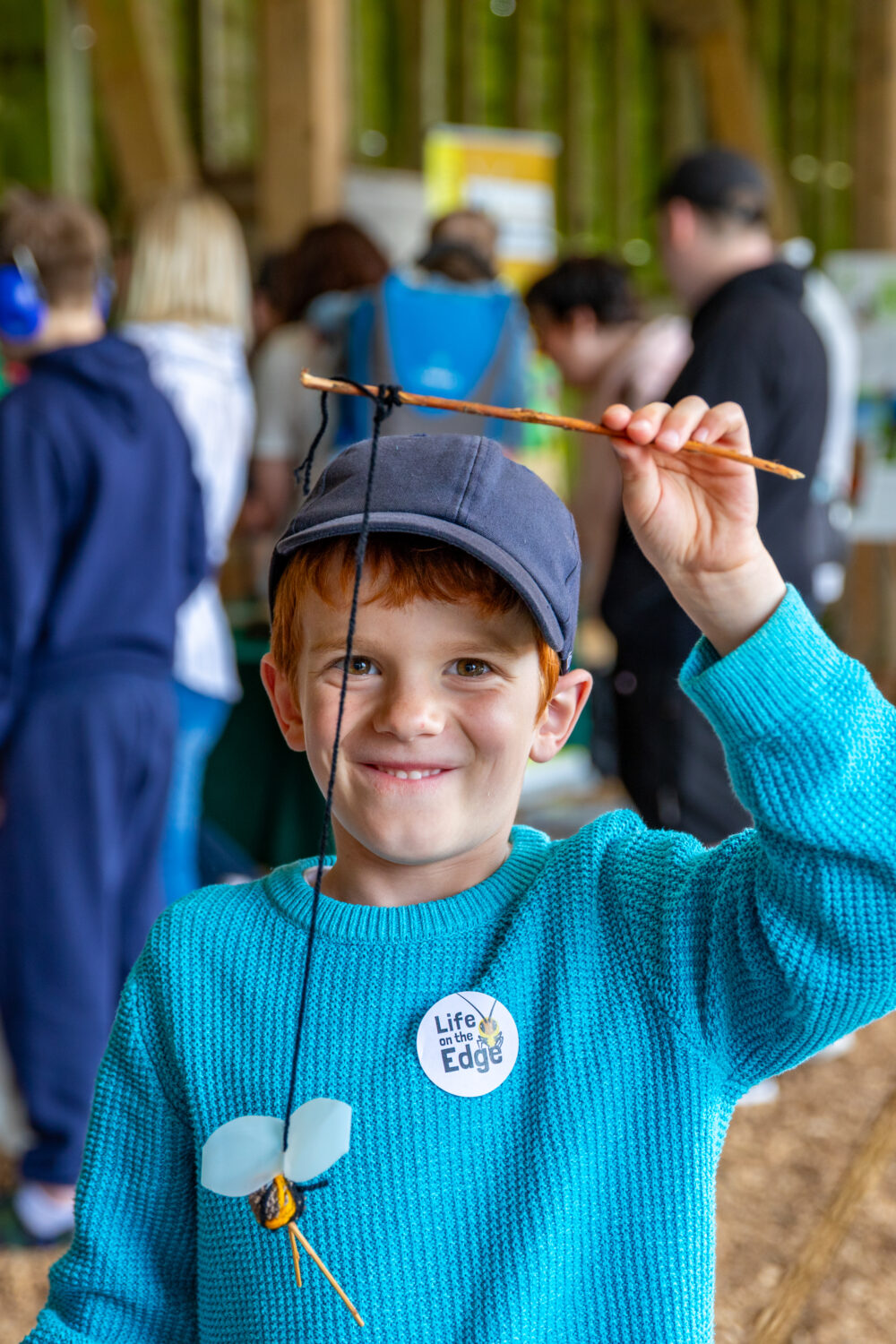 image of young child smiling at a LotE event.